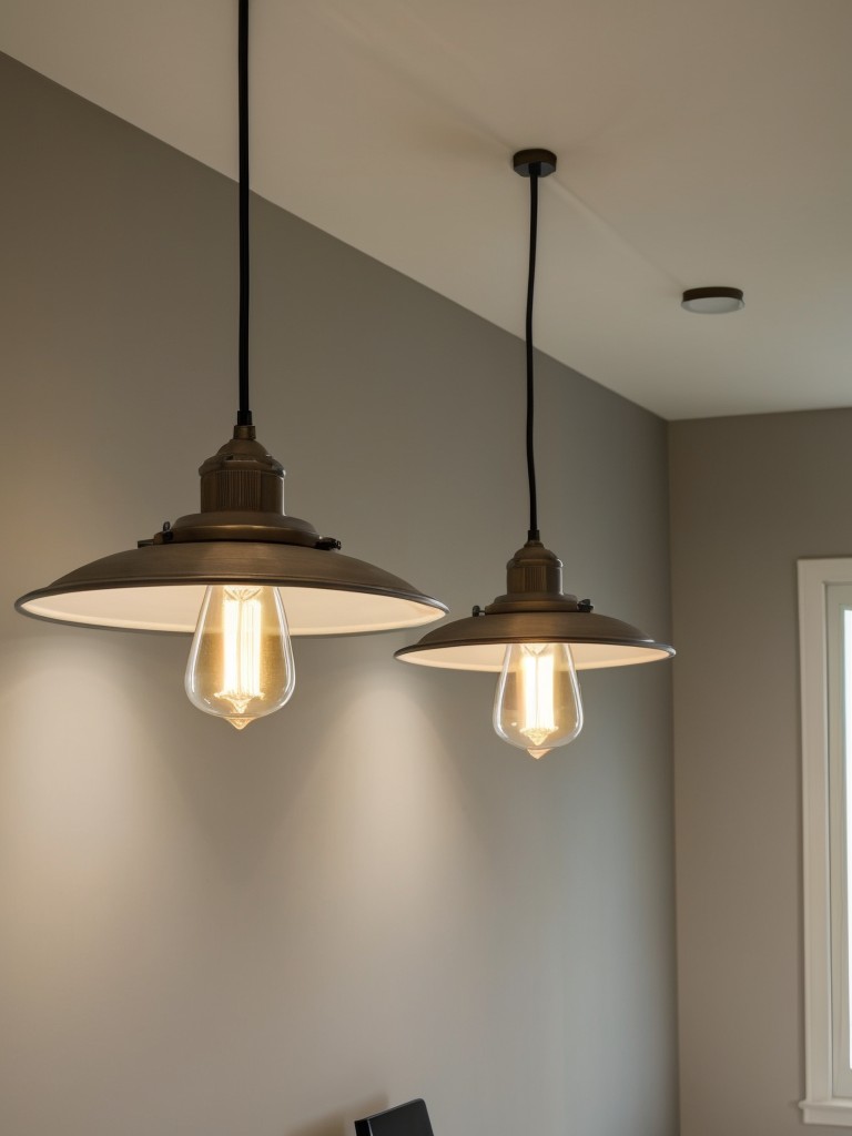 Experiment with different lighting fixtures and layering techniques, including recessed lighting, pendant lights, and floor lamps, to create a customized lighting scheme that suits your needs.