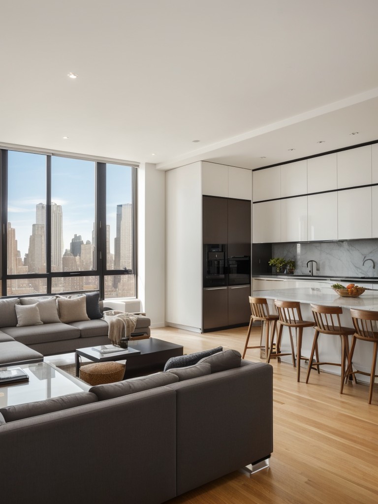 Incorporating smart home technology into the design of a New York apartment, allowing for seamless automation and enhanced convenience.