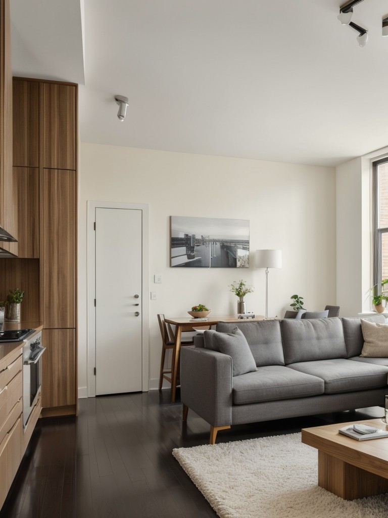 Create designated zones and functional areas within your New York apartment to optimize the layout and maximize functionality.