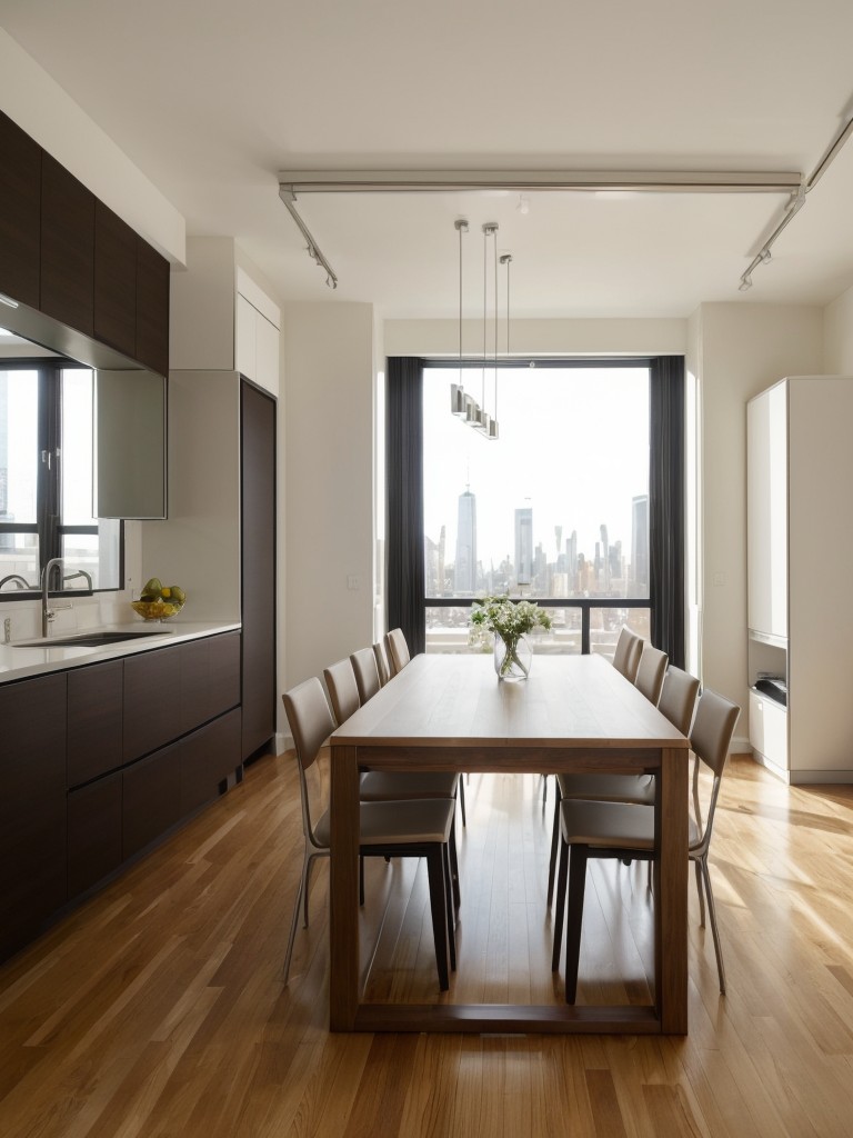 Incorporate flexible and adaptable furniture pieces, such as Murphy beds or extendable dining tables, to optimize space in your New York apartment.