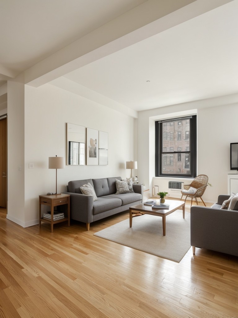 Opt for open-concept living areas to create a seamless flow between the different spaces in your New York apartment.