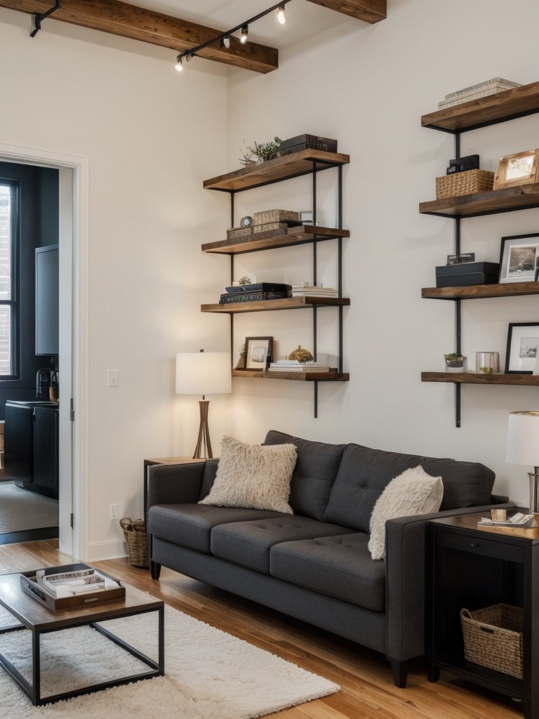 Incorporate smart storage solutions like built-in shelves, hidden compartments, and multi-purpose furniture to maximize space in your New York loft apartment.