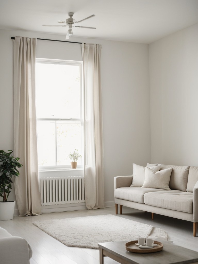 Opt for lighter color palettes and minimalist décor to create an airy and open atmosphere.
