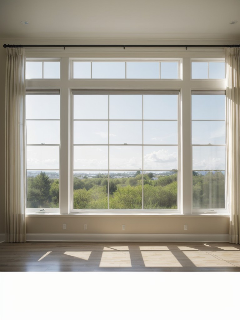 Optimize the use of natural light by keeping windows unobstructed and using sheer curtains or blinds.