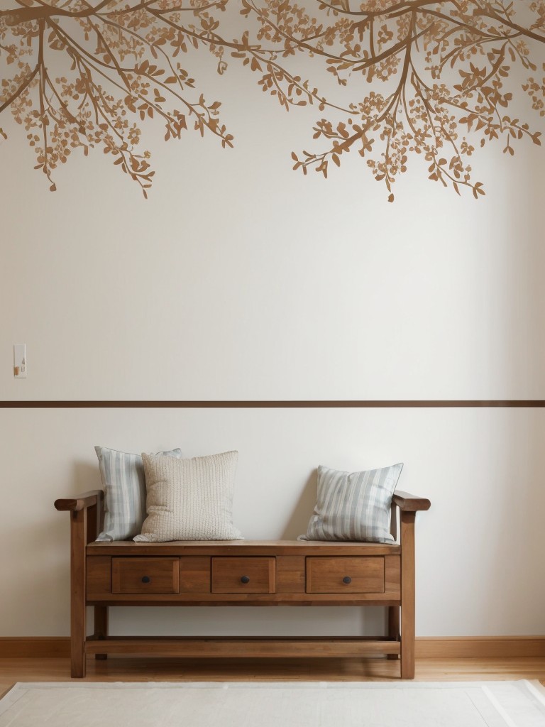 Temporary wall decals and removable wallpaper for instant personality and style.