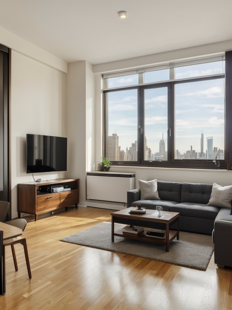 Incorporating smart home technology into your NYC studio apartment for convenience and efficiency.