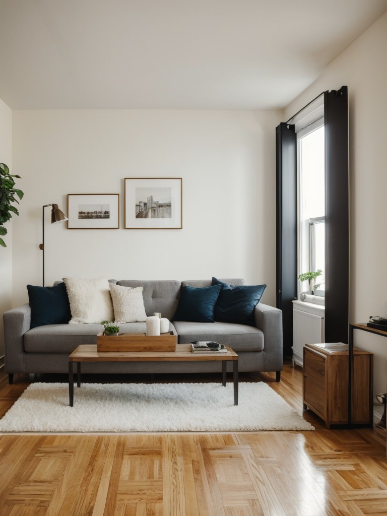Tips for selecting furniture that is both stylish and compact, ideal for a small NYC studio apartment.