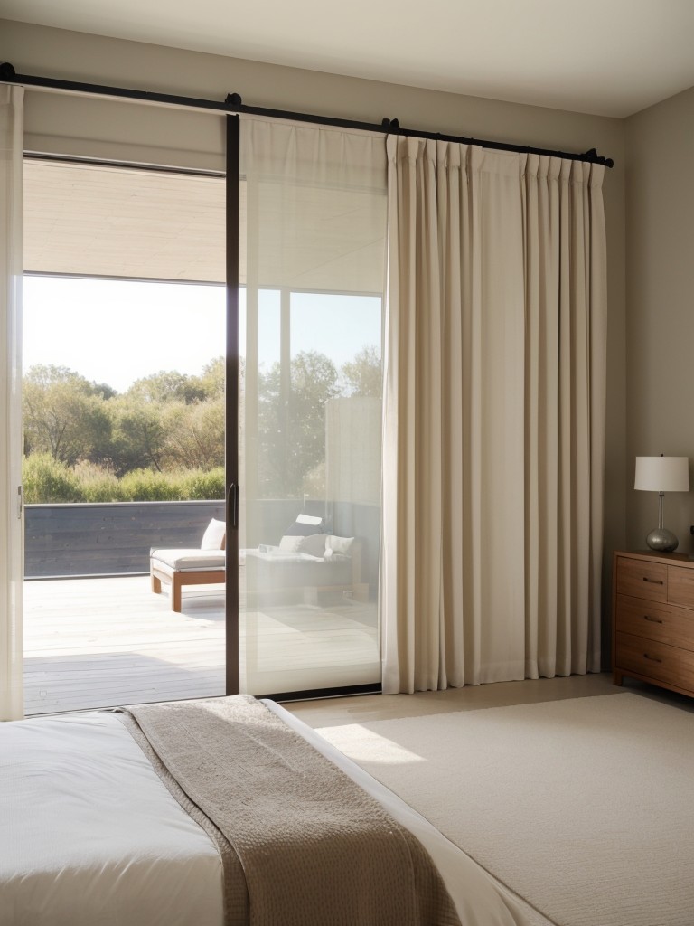 Functional Privacy: Incorporate sliding doors or curtains to separate the sleeping area from the living space, providing privacy without sacrificing openness.
