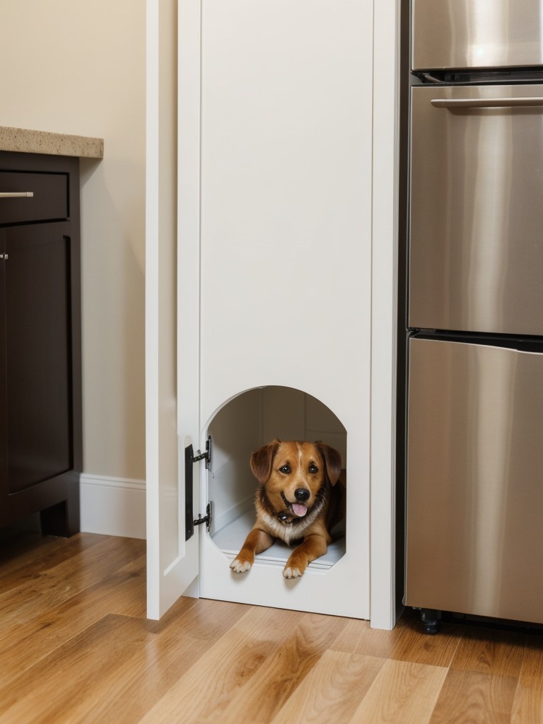 Innovative solutions for indoor dog potties in small spaces.