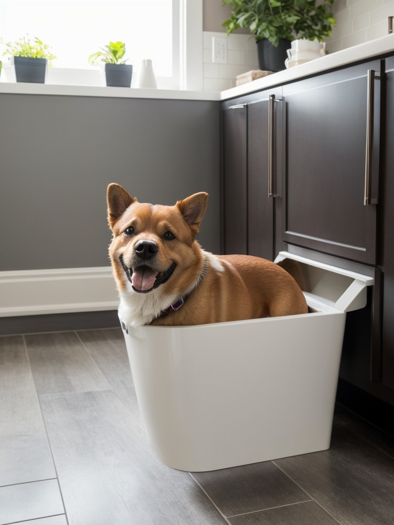 Stylish and functional dog potty ideas for urban living.