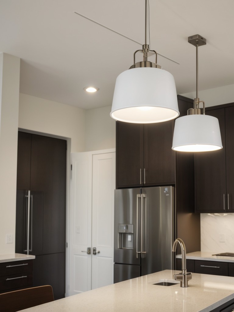 A set of energy-efficient light fixtures for a modern and eco-conscious lighting solution.