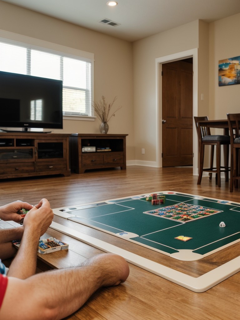 Provide a variety of board games or card games to encourage friendly competition and bring guests together.