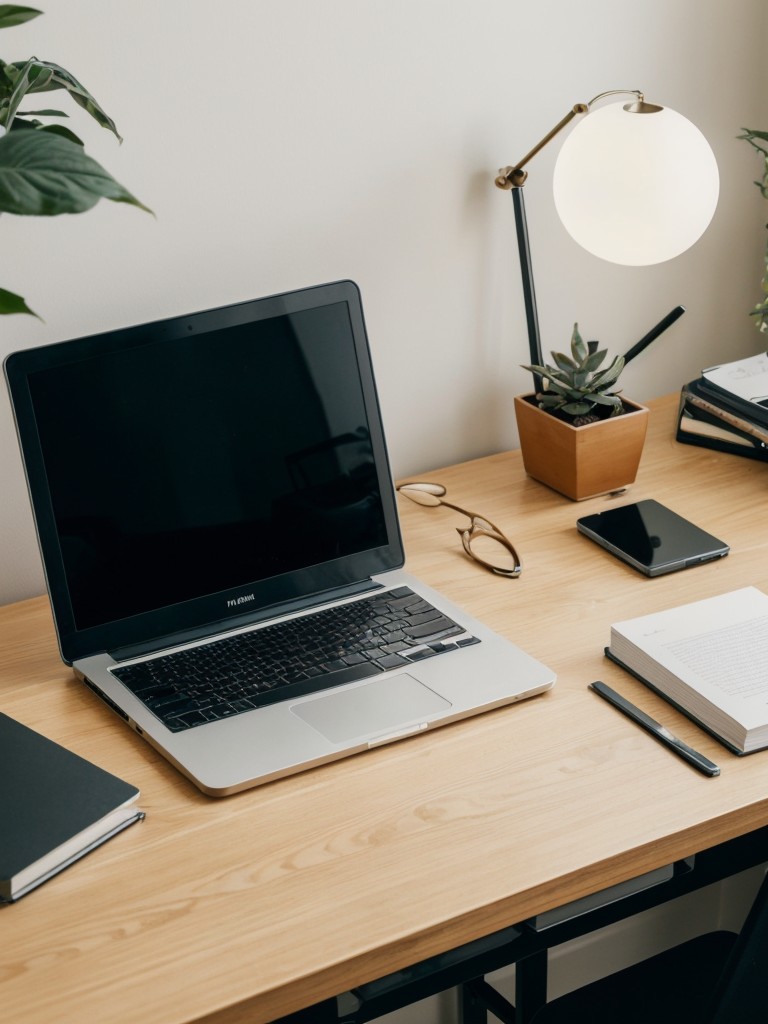 A versatile and space-saving foldable table or desk for a makeshift work or study area.