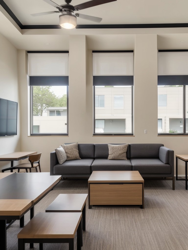 Design common areas with comfortable seating, WiFi, and charging stations to provide residents with additional work or socializing spaces outside of their units.