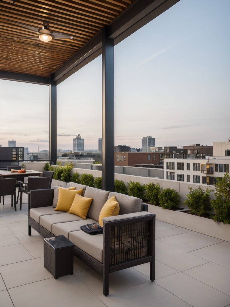 Develop a well-designed common area or rooftop space for residents to enjoy outdoor activities and socialize.