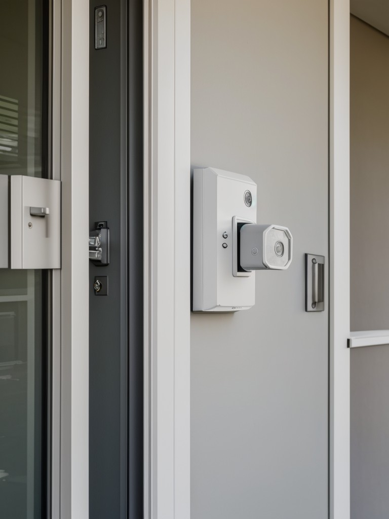 Install secure entry systems, surveillance cameras, and adequate lighting to prioritize resident safety.