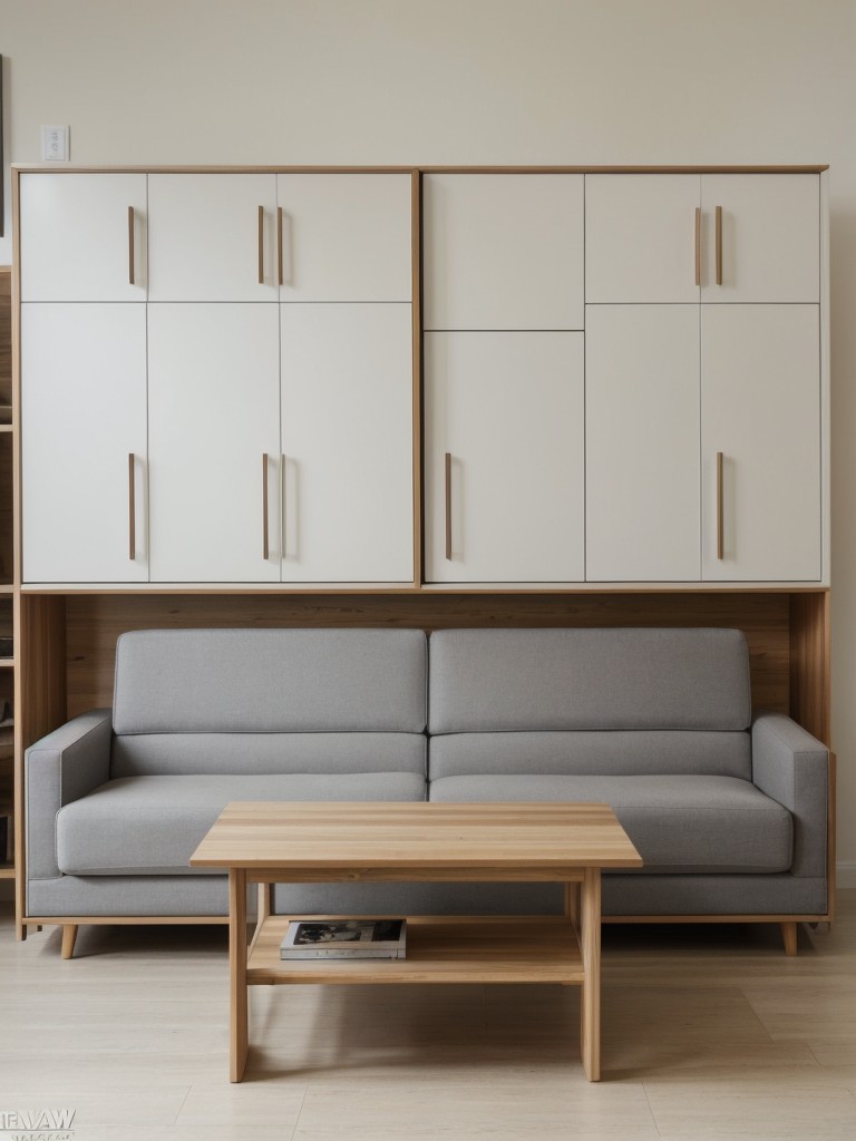 Utilize space-saving furniture and multifunctional pieces to maximize square footage in each unit.