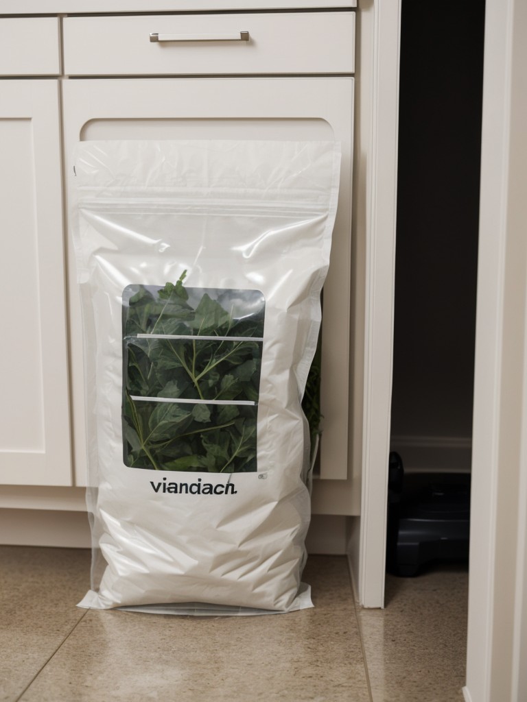 Use vacuum-sealed bags to store out-of-season clothing or bulky items.