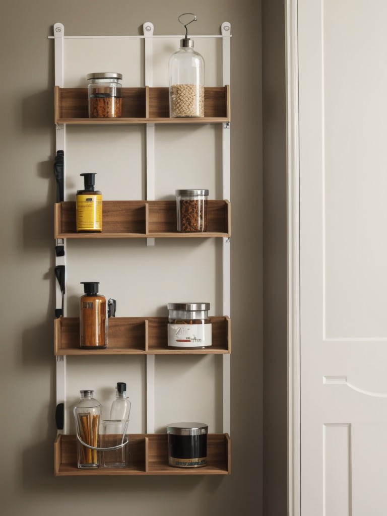 Utilize vertical space by installing adjustable shelves or hanging organizers.