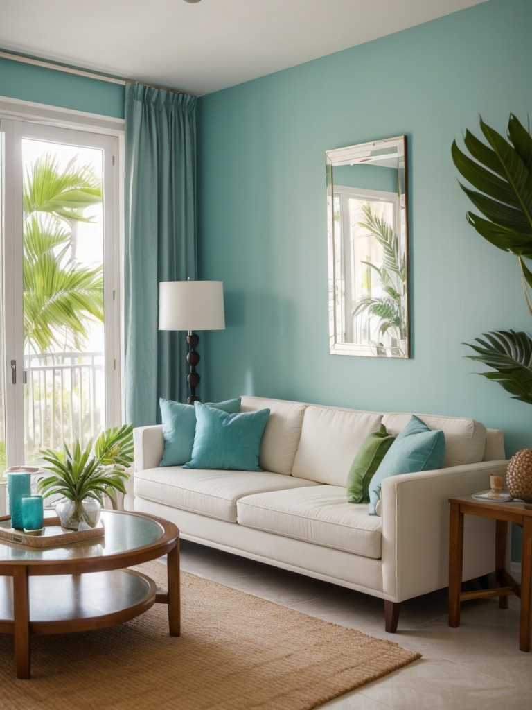 apartment decorating ideas with a tropical flair: