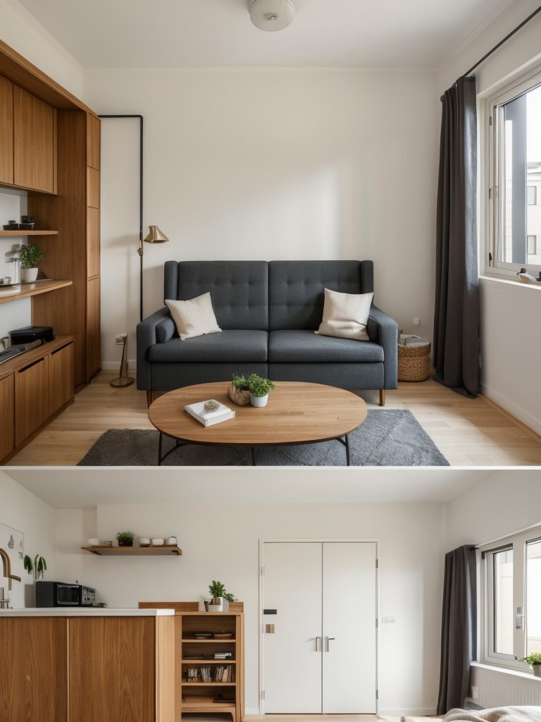 How to blend individual styles and preferences seamlessly in a shared small apartment.