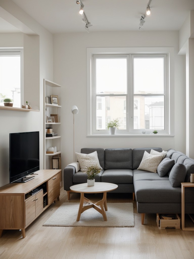 Ideas for incorporating dual-purpose furniture to maximize functionality in a small apartment.