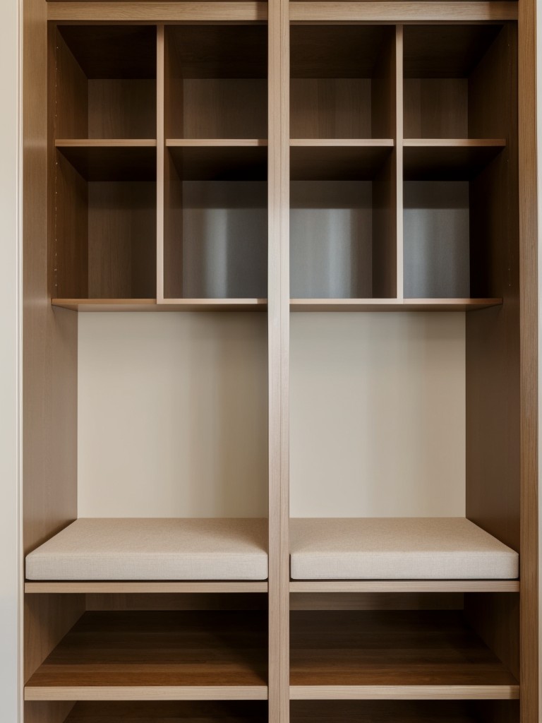 Consider custom-built furniture solutions to maximize every inch of available space.