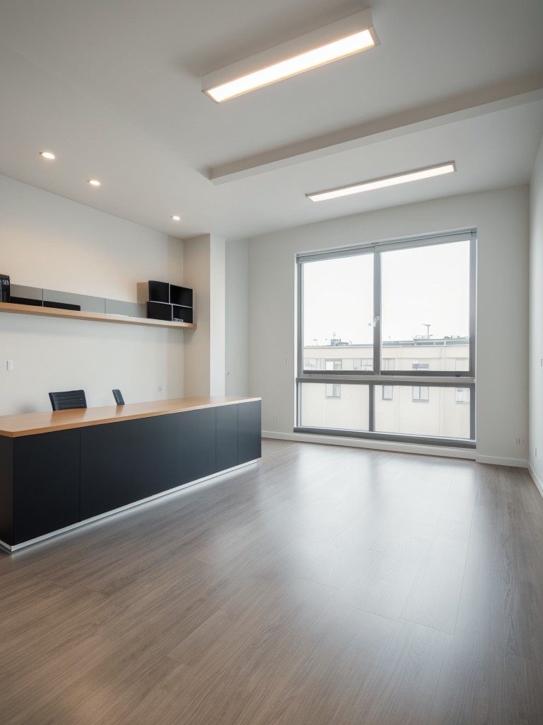 Install smart home technology and devices to create an efficient and convenient office space, with features such as voice-controlled lighting and temperature control.