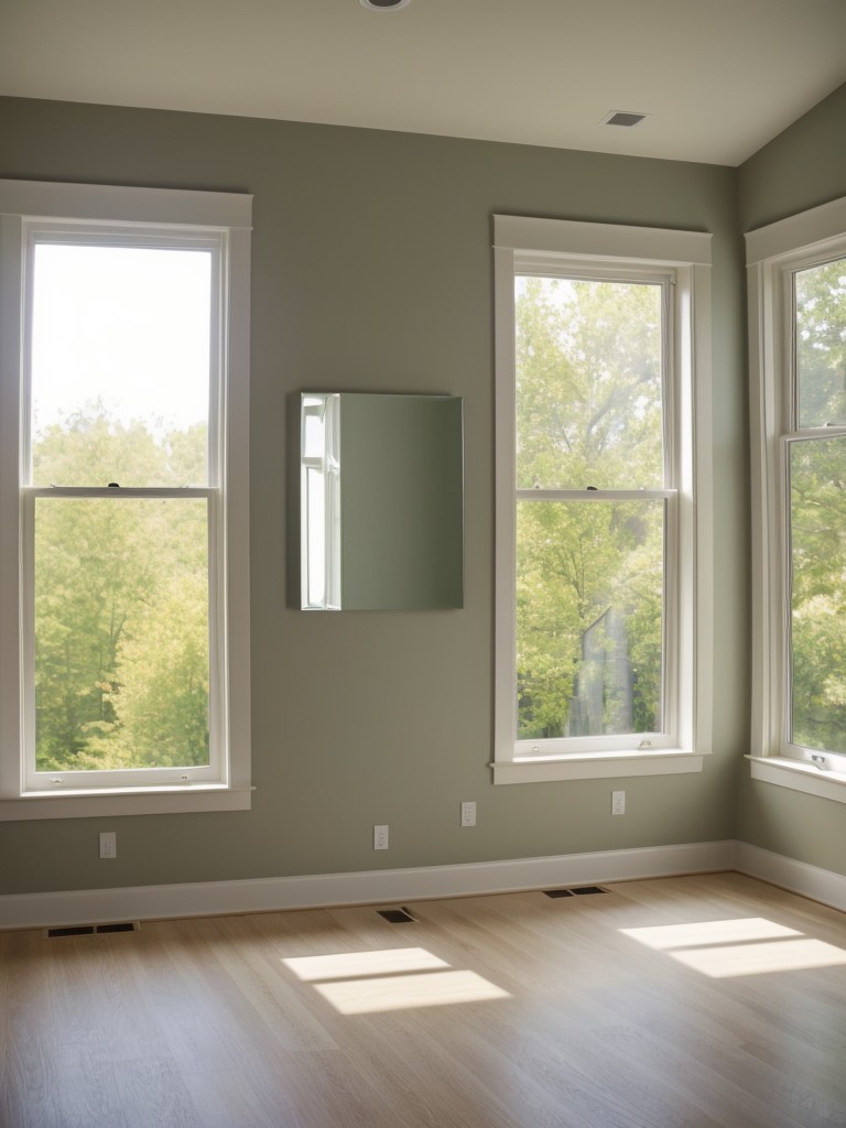 Create a sense of openness by incorporating light colors, mirrors, and large windows to reflect natural light.