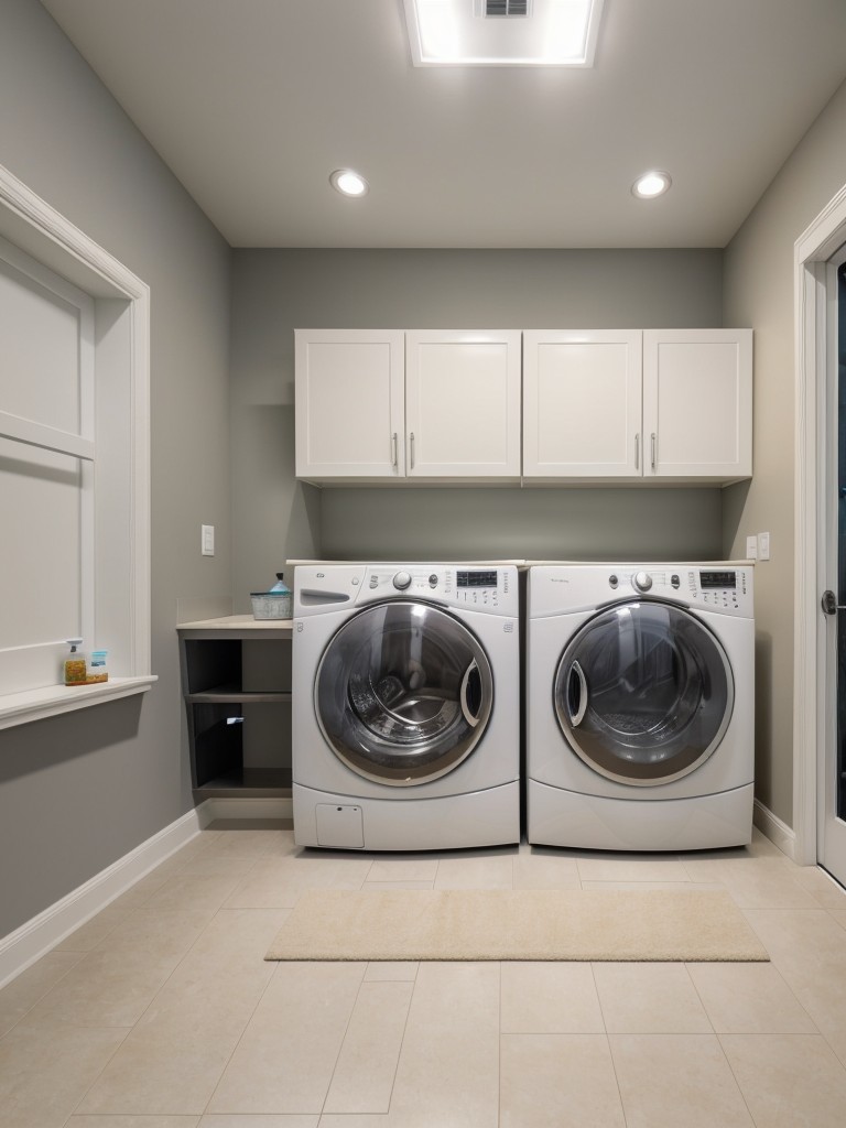 Creating a connected laundry room with smart washers and dryers that can be controlled remotely, allowing you to start or monitor cycles from anywhere.