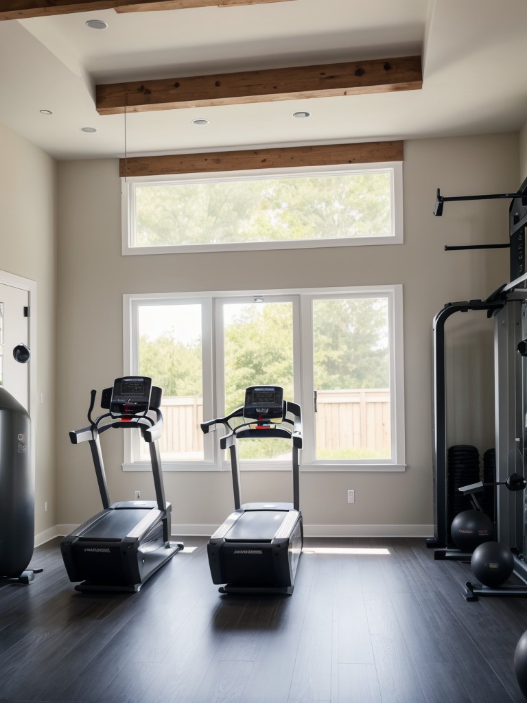 Implementing smart home gym equipment that can track workouts, provide personalized coaching, and help you stay motivated and on track with your fitness goals.