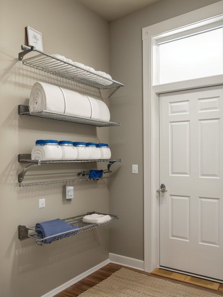 Consider using a retractable or wall-mounted drying rack instead of a traditional drying stand.
