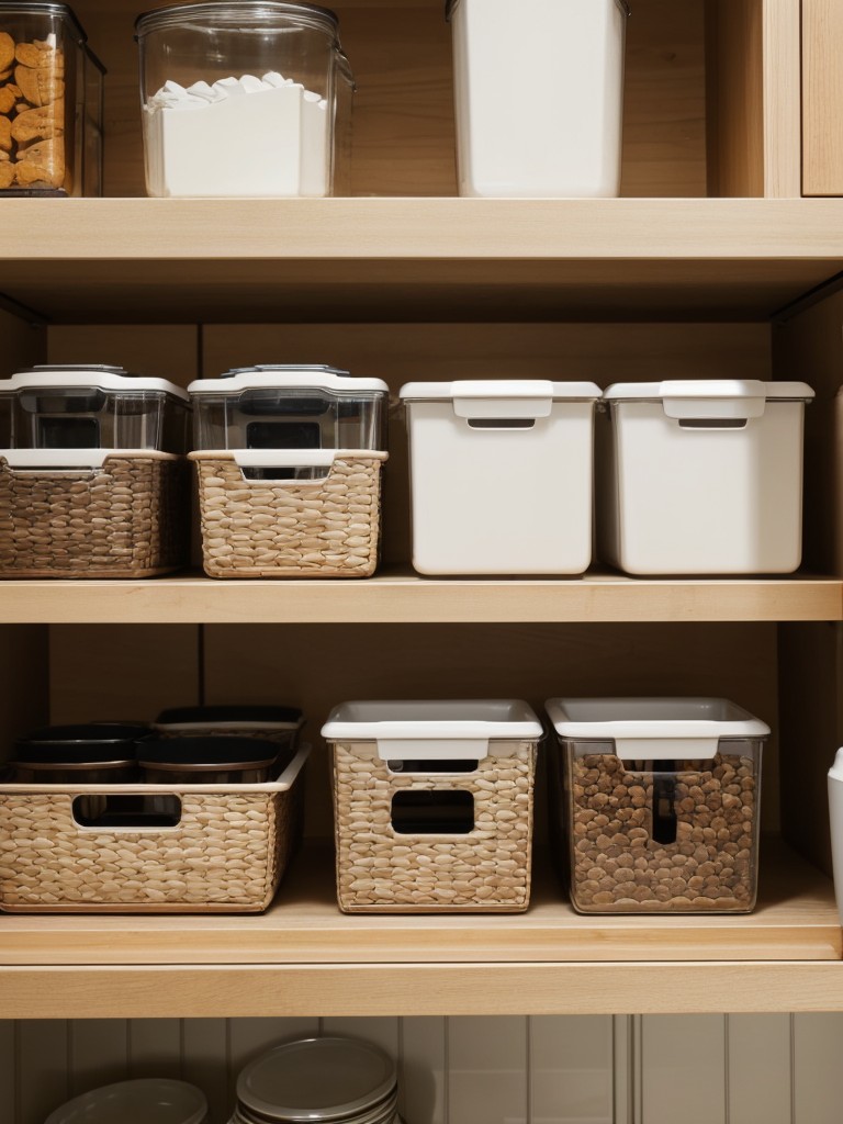 Utilize the space above kitchen cabinets to store items that are not frequently used.