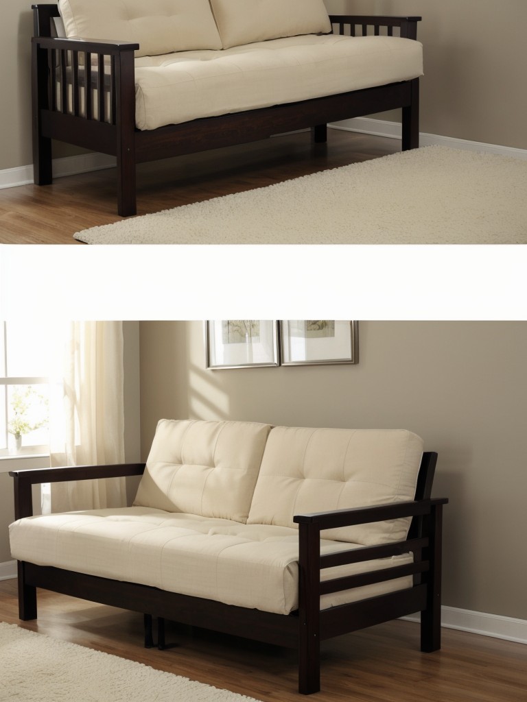 Incorporating a versatile sofa bed or convertible furniture for overnight guests.