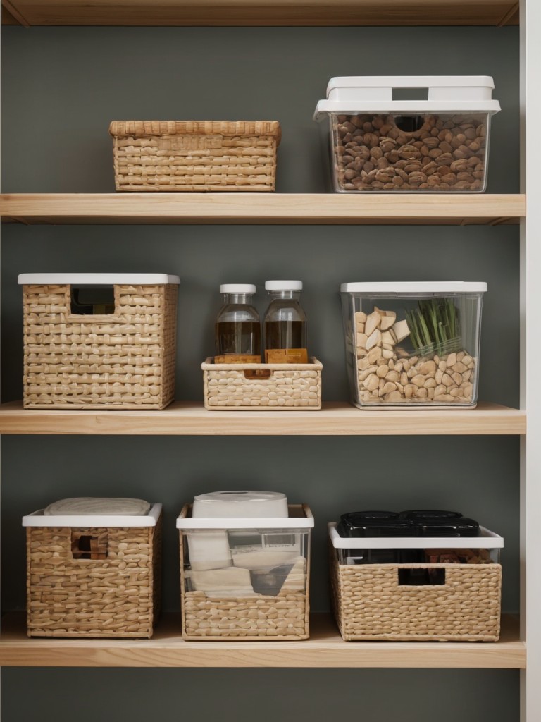 Utilizing vertical storage solutions, such as wall-mounted shelves or hanging organizers.