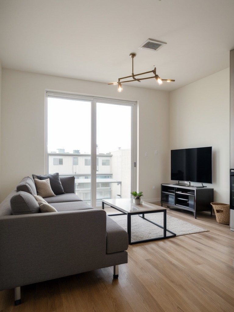 Incorporating smart technology and automation to streamline daily tasks in a studio apartment.
