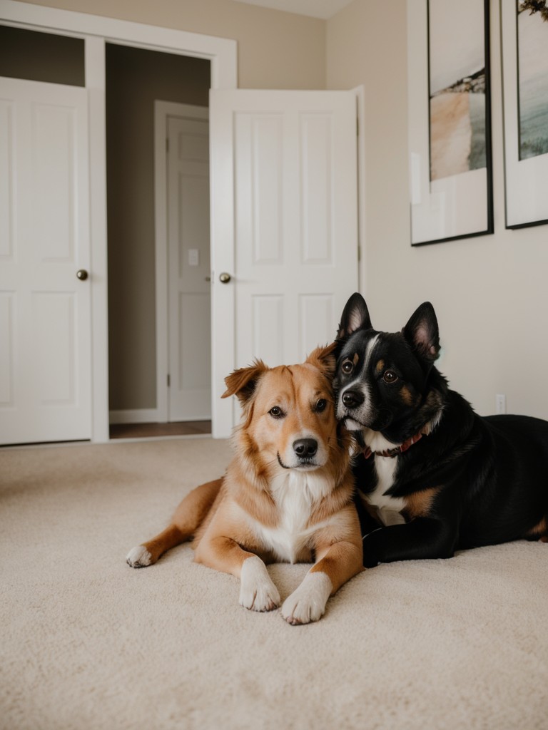 Offer a free pet portrait session for residents' beloved furry companions, capturing their love in adorable photographs.