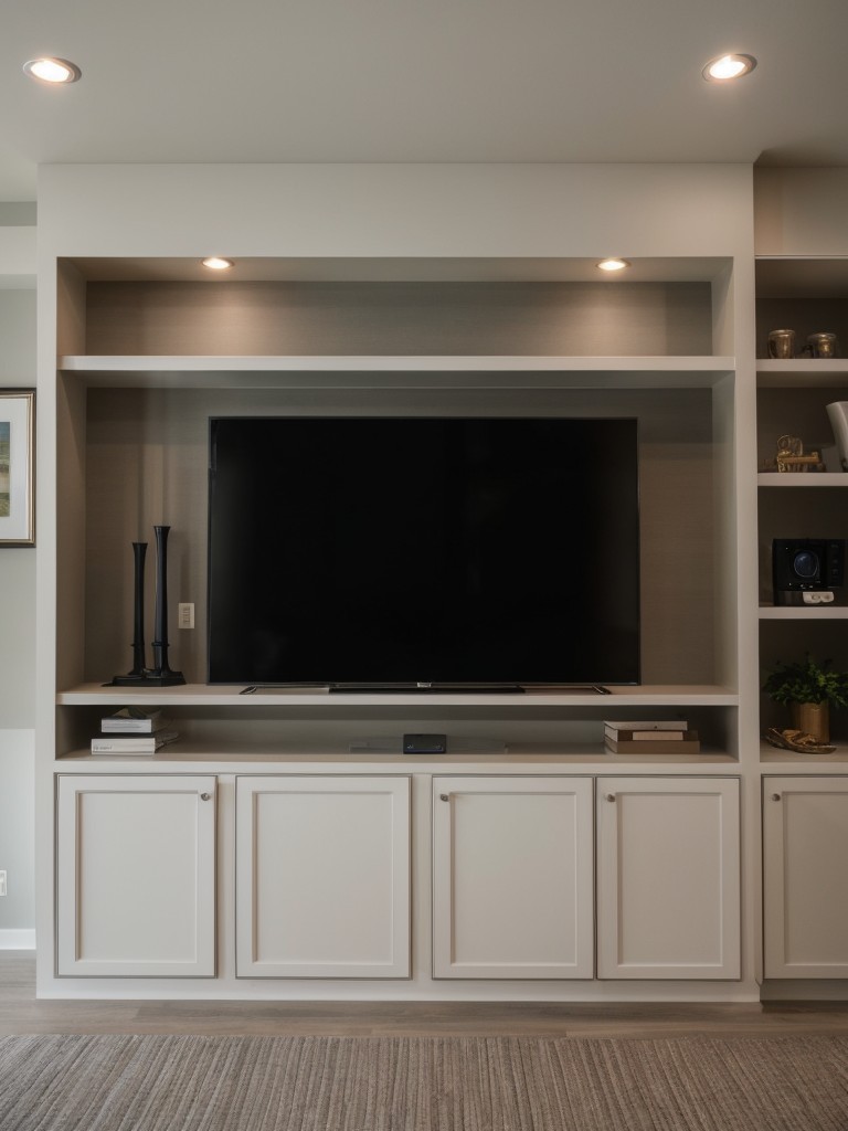 Consider using smart home technology to control lighting, temperature, and entertainment systems for added convenience and comfort.