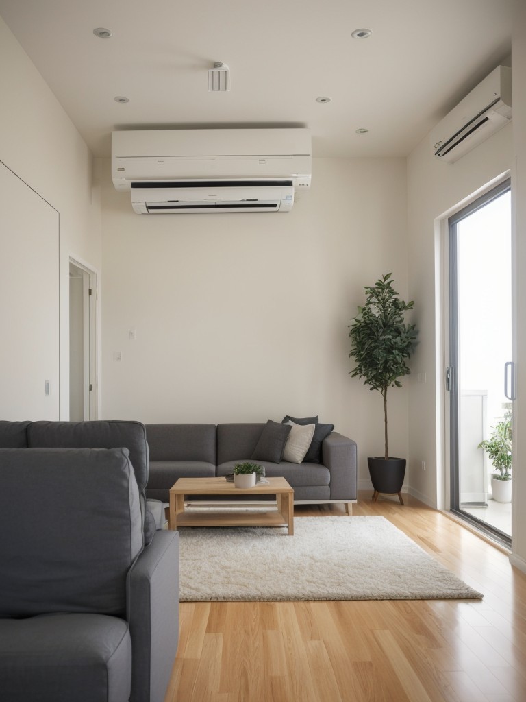 Compact air conditioning units designed specifically for studio apartments or small living spaces.