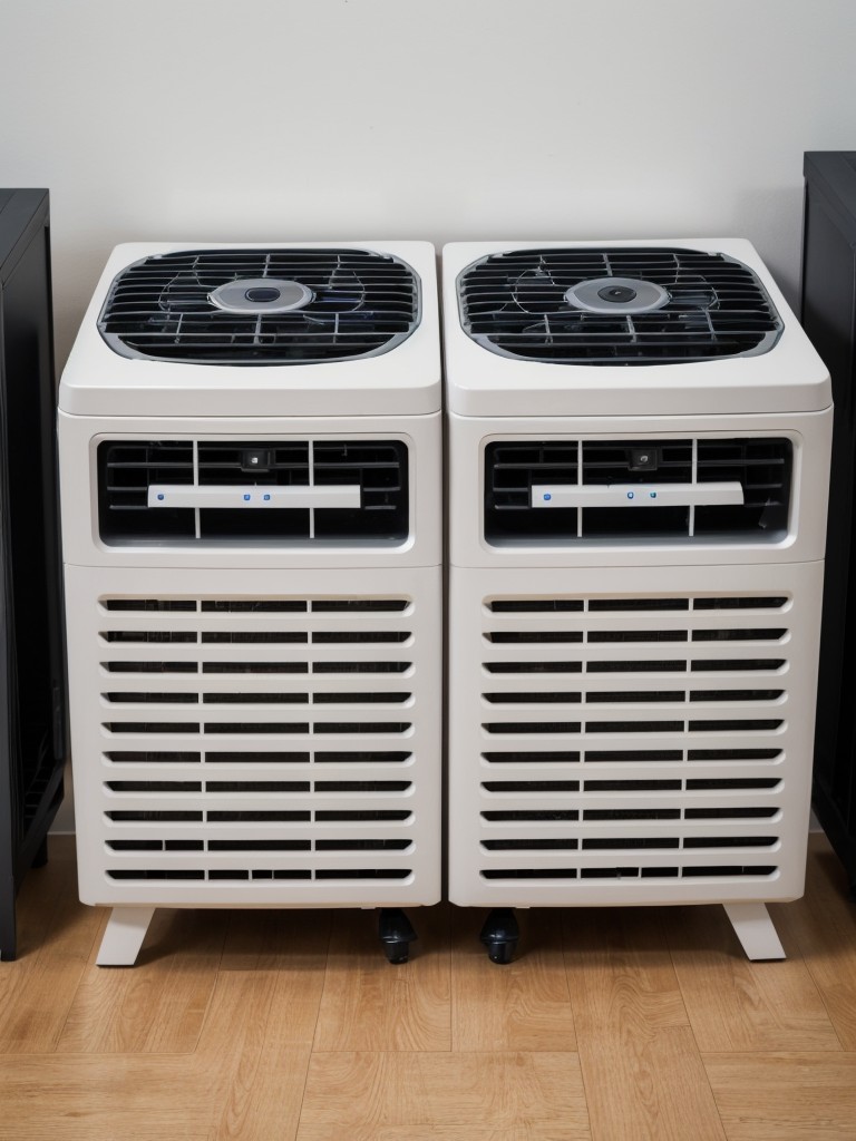 Dual-function air conditioners with built-in dehumidifiers to tackle excess moisture in your apartment.