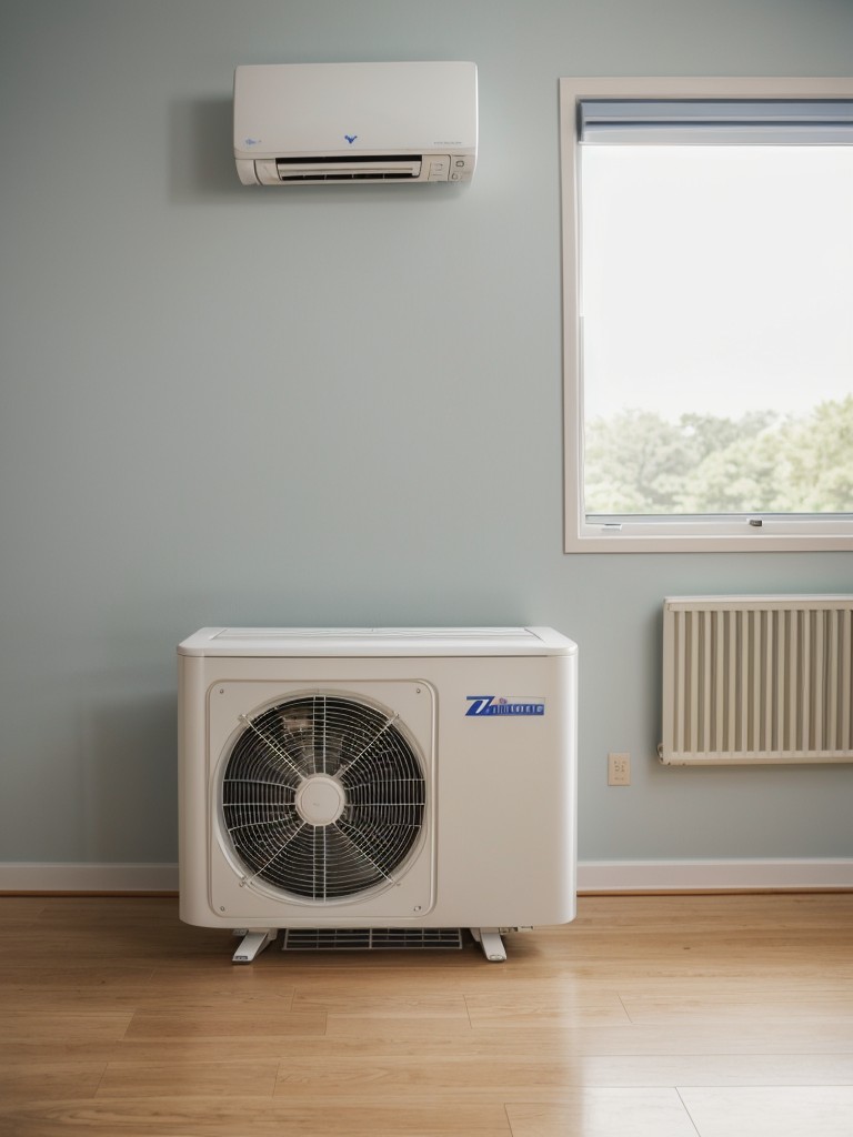 Innovative ductless mini-split air conditioners that provide zoned cooling without bulky installations.