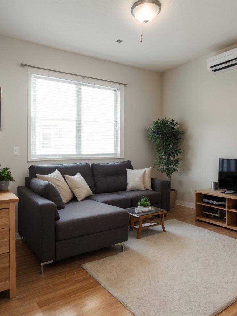 Integrated air conditioning and heating systems that maximize space in small apartments.