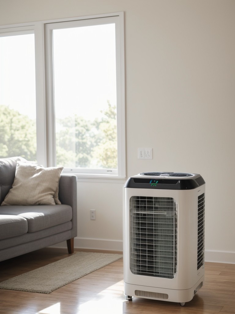 Portable air conditioning units with WiFi capabilities for easy temperature control from your smartphone.