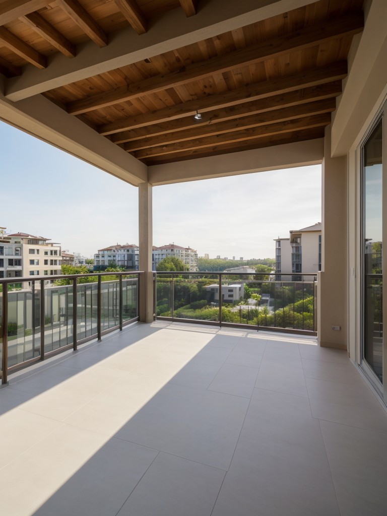 Add a balcony or terrace for residents to enjoy outdoor views and fresh air.