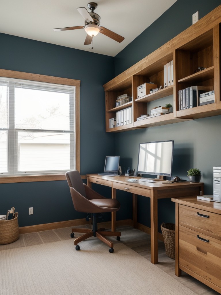 Incorporating a home office area with the necessary tools for studying or working remotely.