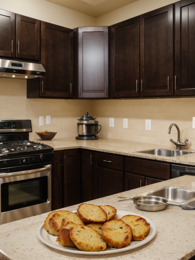 Cooking demonstration showcasing easy and delicious recipes that residents can recreate at home.