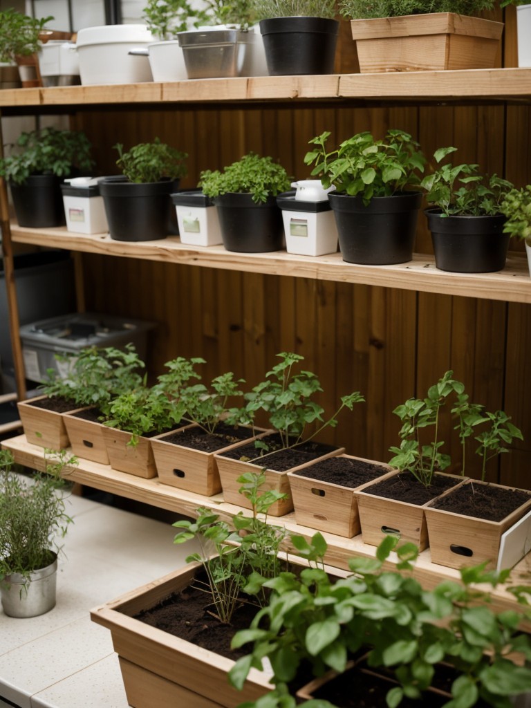 Gardening workshop where residents can learn how to create their own indoor herb gardens.