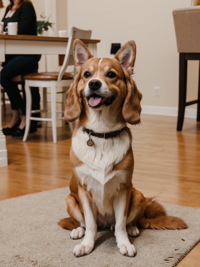 Pet-friendly gathering with a pet costume contest and treats for furry friends.