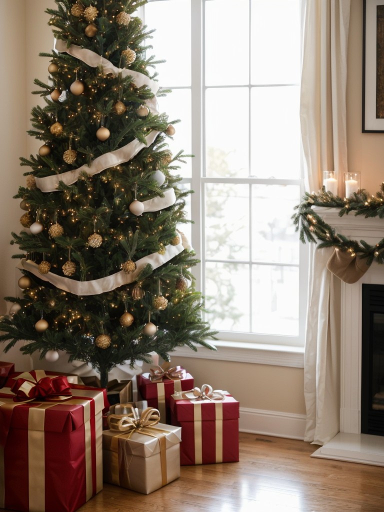 Apartment Christmas tree ideas for renters, focusing on lightweight and easy-to-assemble trees.