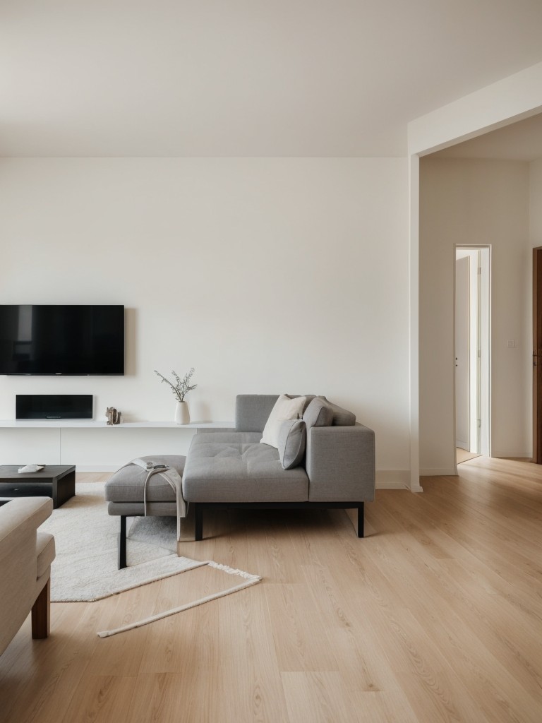 Discuss the benefits of a minimalist lifestyle and how to achieve it in your apartment.